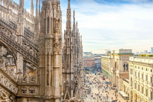 Milan: Small Group – Castle, Gelato Tasting & Duomo Rooftop