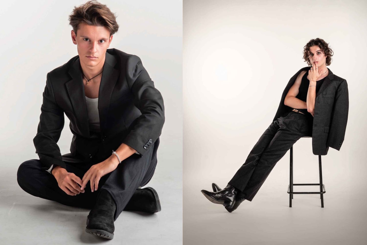 ミラノ：メイクアップアーティストによるファッション写真撮影