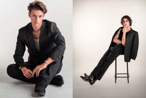 ミラノ：メイクアップアーティストによるファッション写真撮影