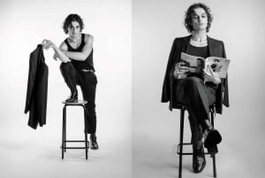 ミラノ：メイクアップアーティストによるファッション写真撮影