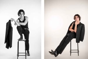 ミラノ：メイクアップアーティストによるファッション写真撮影