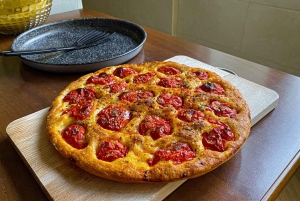 ミラノ：フォカッチャとティラミス料理教室とアペリチェーナ