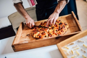 ミラノ：フォカッチャとティラミス料理教室とアペリチェーナ