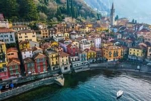 Milão: Cruzeiro completo no Lago Como: explorar Varenna e Bellagio