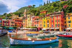 Milan: Genoa and Portofino Day Trip with Boat Ride