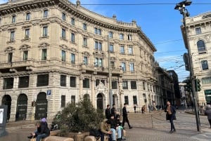 Milaan: Geschiedenis & Street Food Tour met wijnproeverij