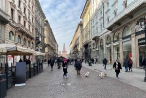 Milaan: Geschiedenis & Street Food Tour met wijnproeverij