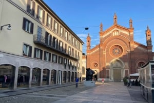 Milaan: Geschiedenis & Street Food Tour met wijnproeverij