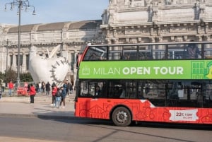 Milan: Hop-On Hop-Off Highlights Bus Tour
