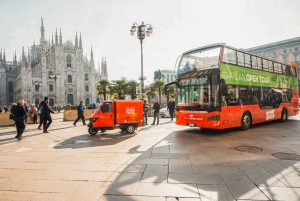 Milan: Hop-On Hop-Off Highlights Bus Tour