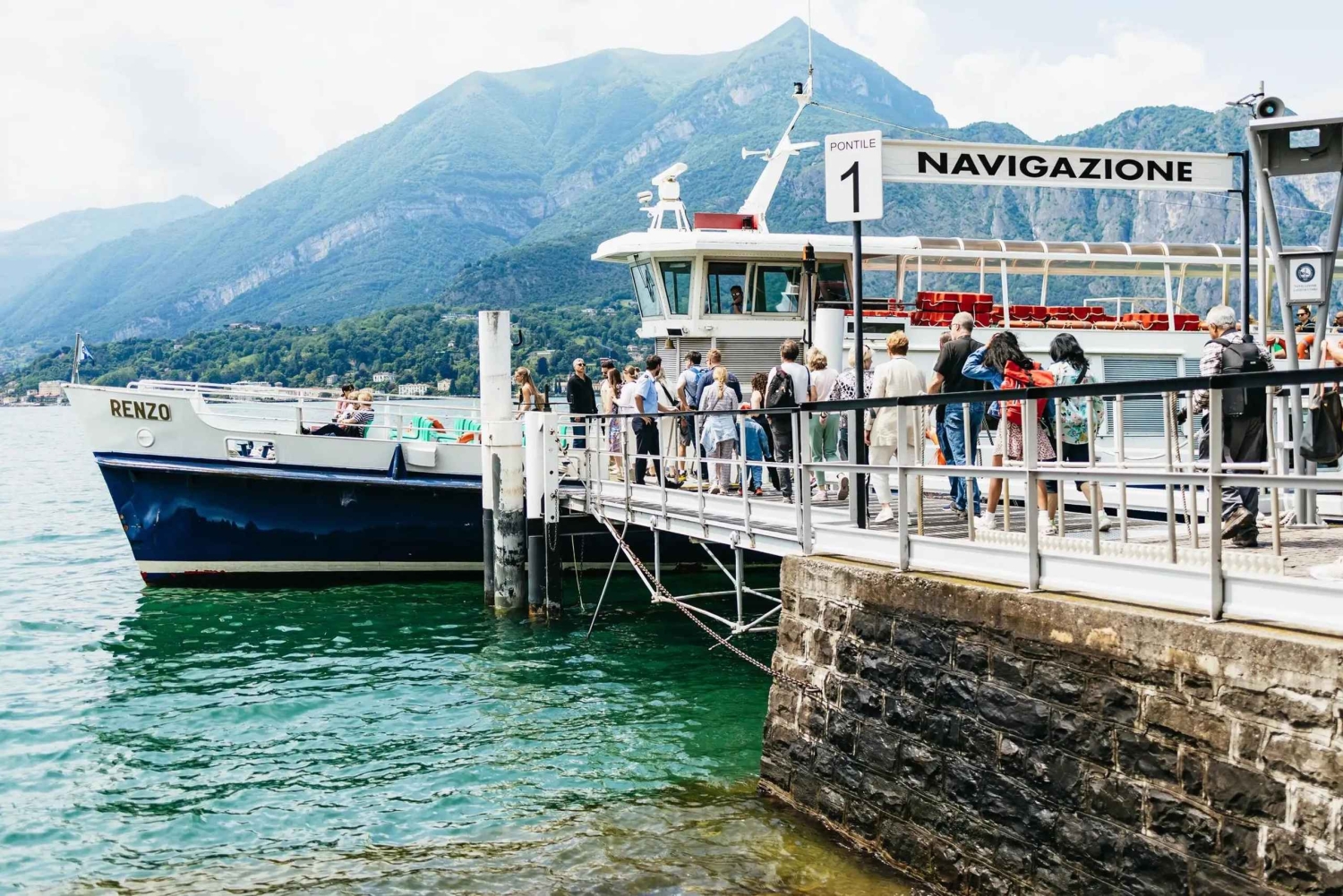 Milan: Lake Como & Bellagio Day Trip with Boat Cruise