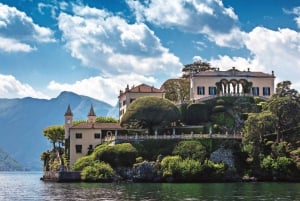 Milano: Comosjøen, Bellagio og Varenna med privat båttur