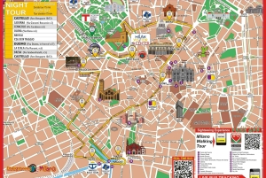 Milano - en natt Kvällstur med buss