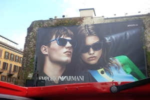 Mediolan: Nocna wycieczka zabytkowym Fiatem 500 (3 godz., 3 przystanki)