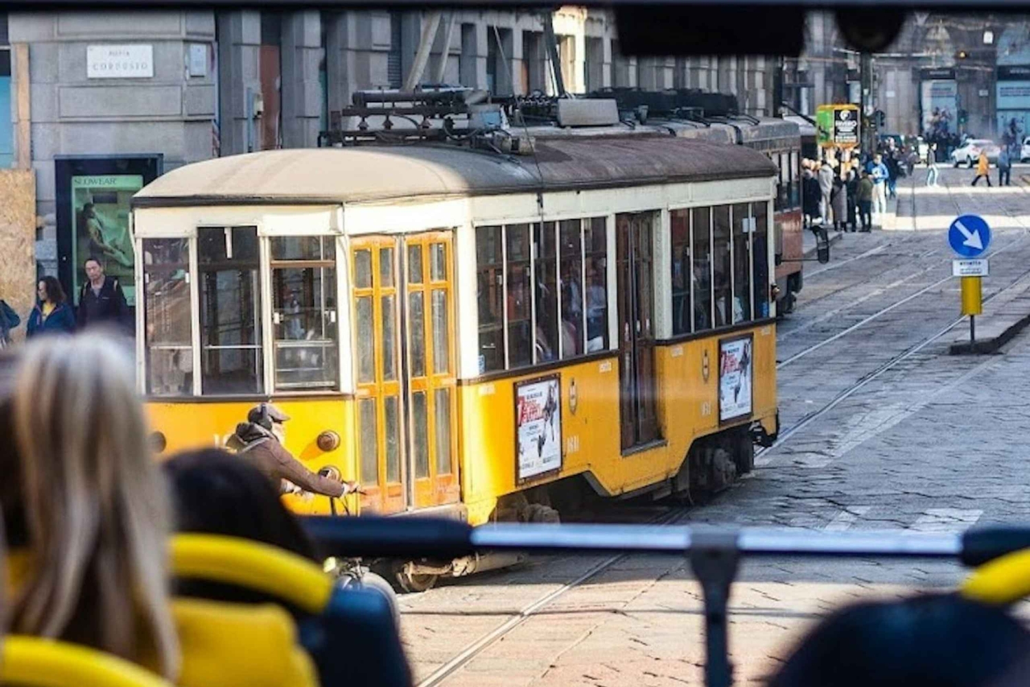 Autocarro aberto de Milão e provas típicas