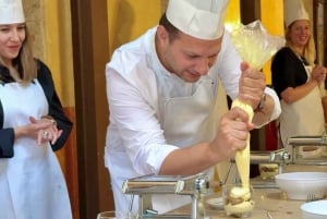 Milano: Pasta og Tiramisu madlavningskursus med vin
