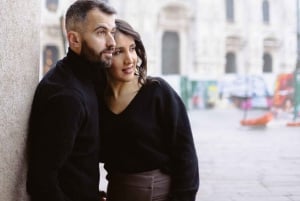 Milano: Fotografering vid Duomo