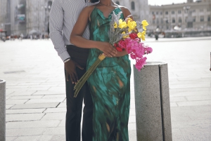 Milano: Valokuvaus kukkien ja tyylin kanssa