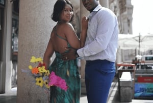 Milano: Valokuvaus kukkien ja tyylin kanssa