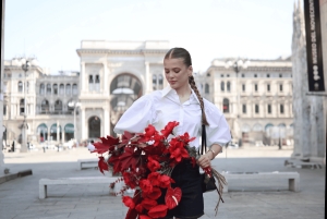 Milano: Valokuvaus kukkien ja tyylin kanssa