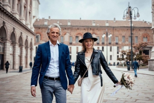 Milano: Privat professionel fotoshoot ved domkirken