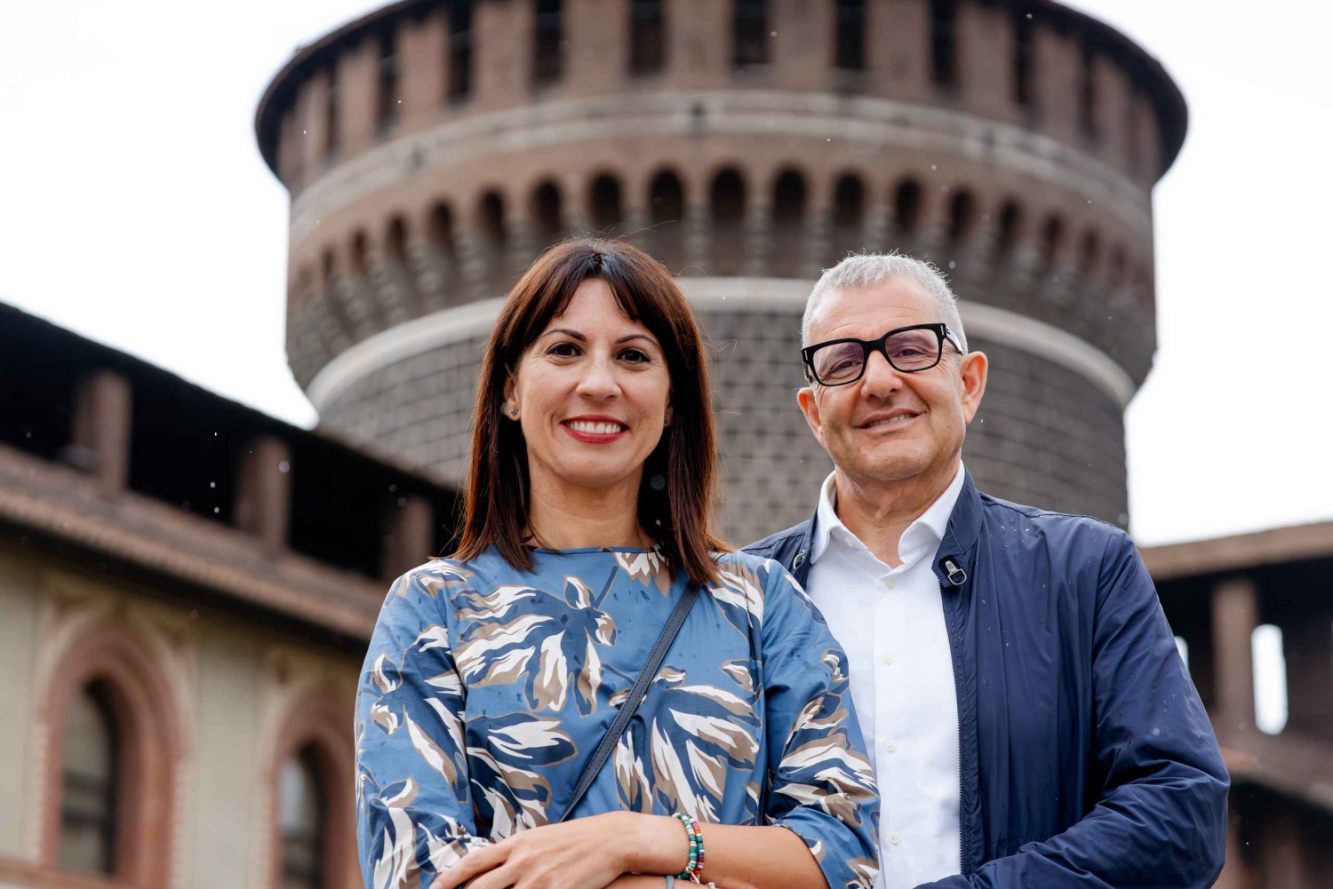 Mediolan: Profesjonalna sesja zdjęciowa poza zamkiem Sforzów