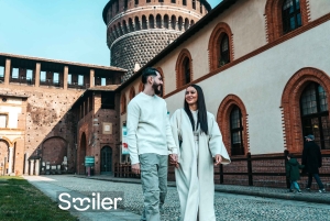 Mediolan: Profesjonalna sesja zdjęciowa poza zamkiem Sforzów