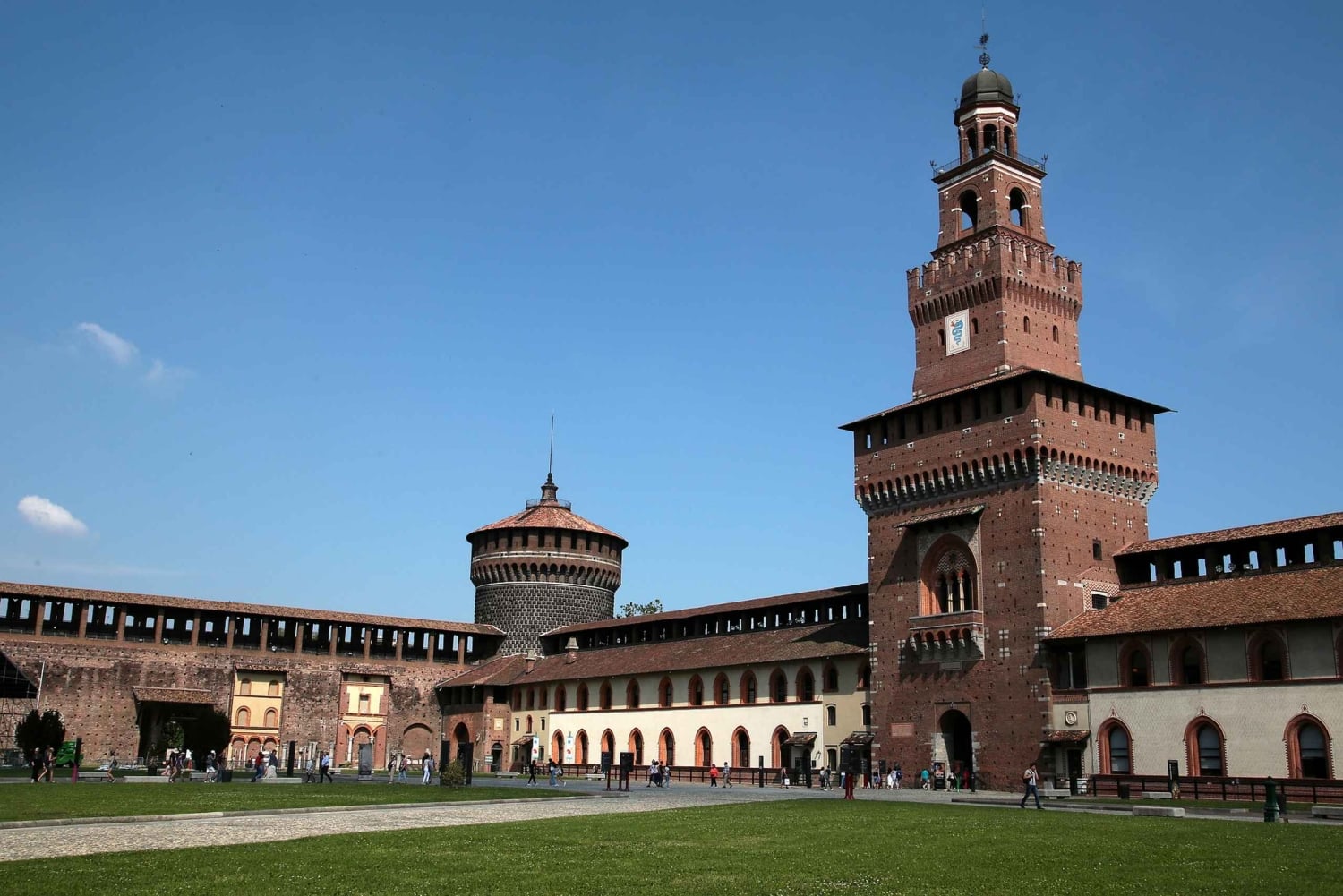 Milano: Sforza-slottet och Parco Sempione - privat rundvandring