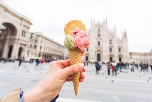 Mała grupa w Mediolanie: Duomo i dach, zamek, degustacja gelato