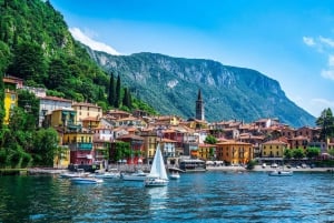 Milanosta: Como, Bellagio, Varenna, laivaristeily.