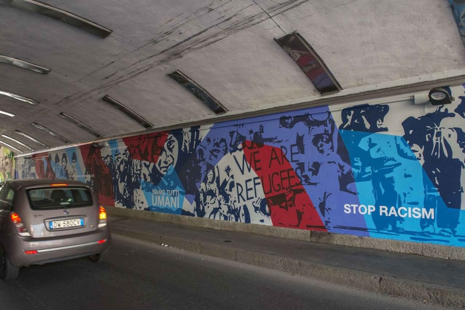 Milano: Ortican, Milanon ulkoilmamuseon, katutaidekierros.