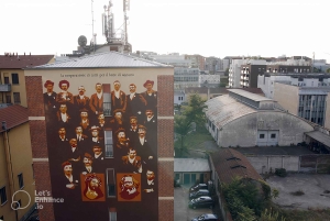 Milano: Ortican, Milanon ulkoilmamuseon, katutaidekierros.