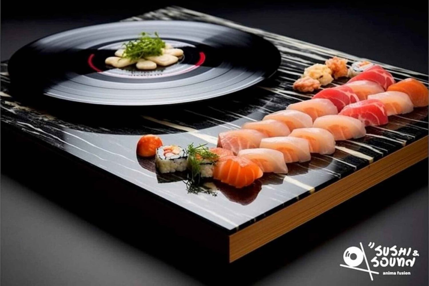Mediolan: degustacja sushi z winem