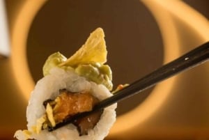 Mediolan: degustacja sushi z winem