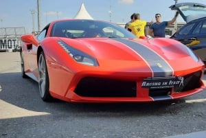 Milano: Testkør en Ferrari 488 på en racerbane