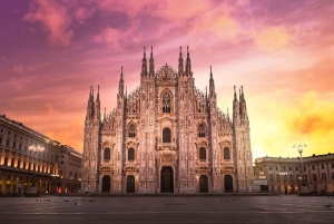 Como y Milán: Lo mejor de Milán con Duomo y tour en barco por el Lago de Como