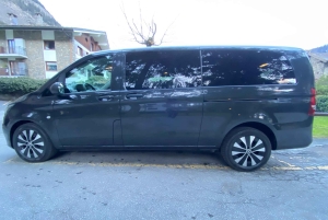 Traslado de Milán de la ciudad al aeropuerto de ORIO AL SERIO en MINIVAN
