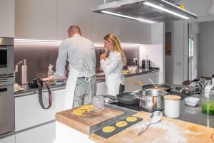 Milano: Kurs i vegansk pasta- och desserttillverkning med vinparning