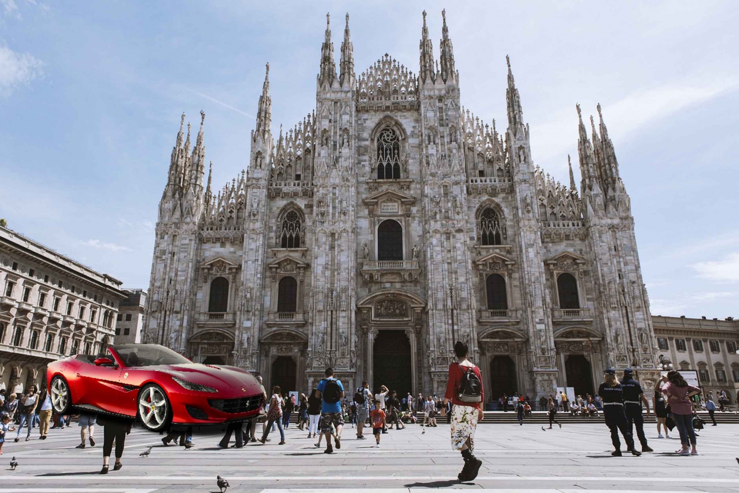 Milano / Lago Maggiore / Arona - Tour in Ferrari