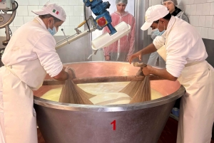 パルマ フード ツアー: パルミジャーノ レッジャーノとパルマ産プロシュート