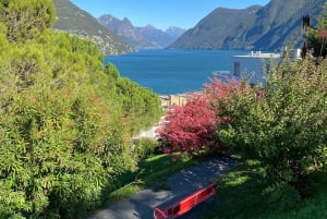 Tour privado de un día desde Milán a Lugano: el encanto de Suiza