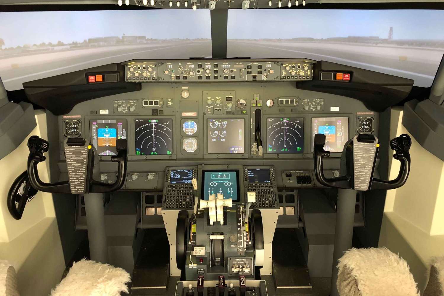 Profesjonalny symulator Boeinga 737-800 - 100 minut