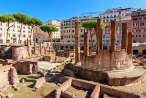 Roma: Tour privado a pie con pizza para divertirse en familia