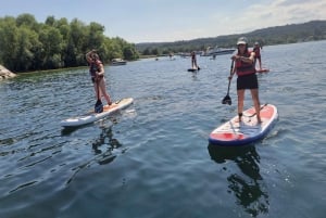 SUP-tur på Lago Maggiore: upplevelse av wellness och mindfulness