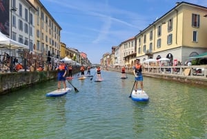 SUP on the Navigli: ein NEUES Wellness-Erlebnis