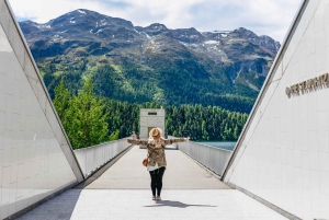 Tirano to St. Moritz: Bernina Red Train Return Day-Ticket