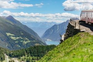 Tirano to St. Moritz: Bernina Red Train Return Day-Ticket