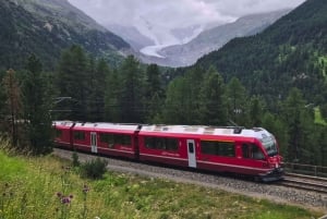 Tour vanuit Milaan: Tirano en de beroemde Rode Trein naar Saint Moritz