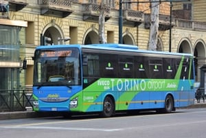 Turijn: elke 15 minuten een bus tussen het vliegveld en het stadscentrum