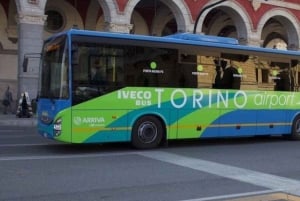 Turijn: elke 15 minuten een bus tussen het vliegveld en het stadscentrum